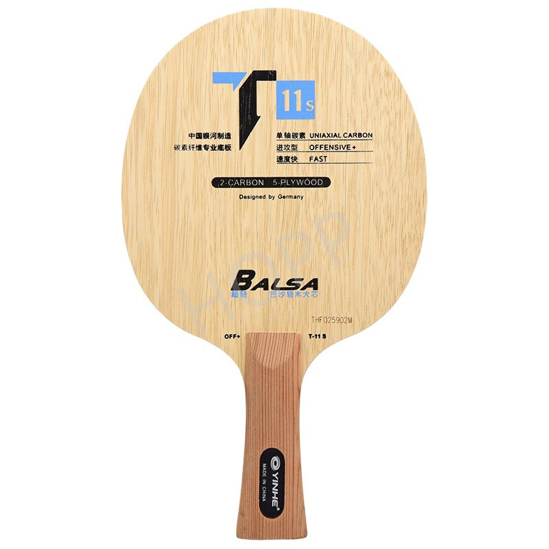 Table Tennis Review - YINHE T-11 T11S (Balsa Leggero Carbonio)