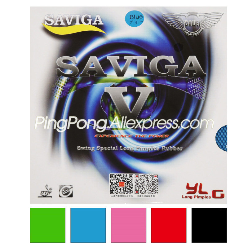 Table Tennis Review - Colorato DAWEI SAVIGA V Pips-gomma da