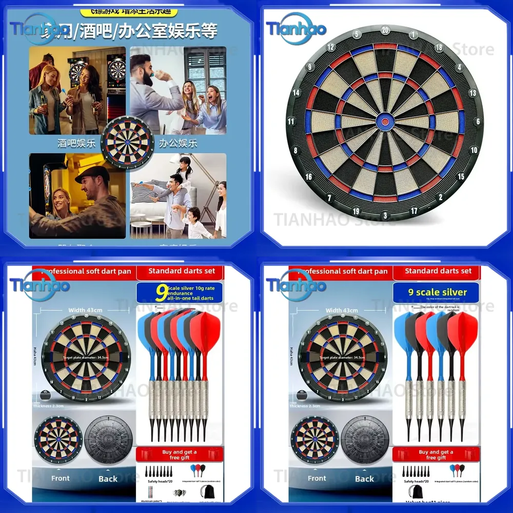 Practice Target Board - Tavola da Freccette Morbida per Interni,