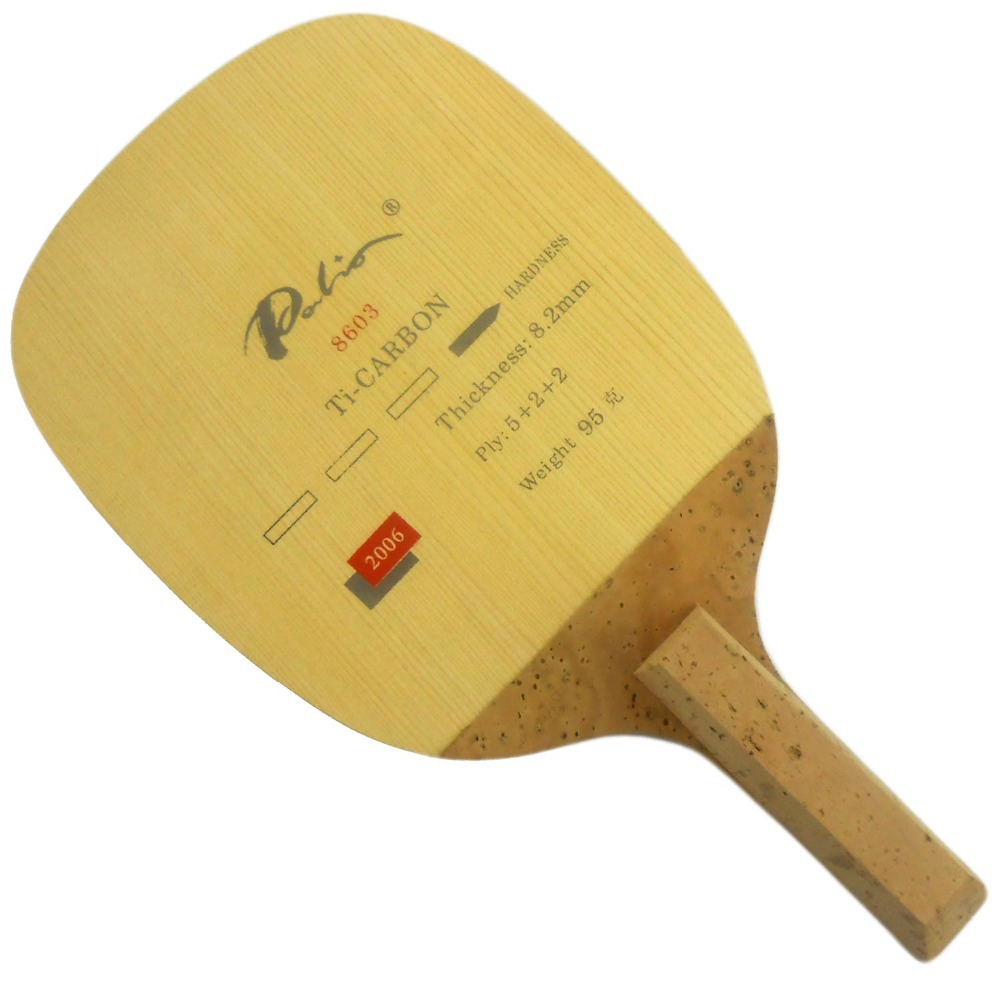Table Tennis Review - PALIO 8603 Carbonio Titanio Ping Pong
