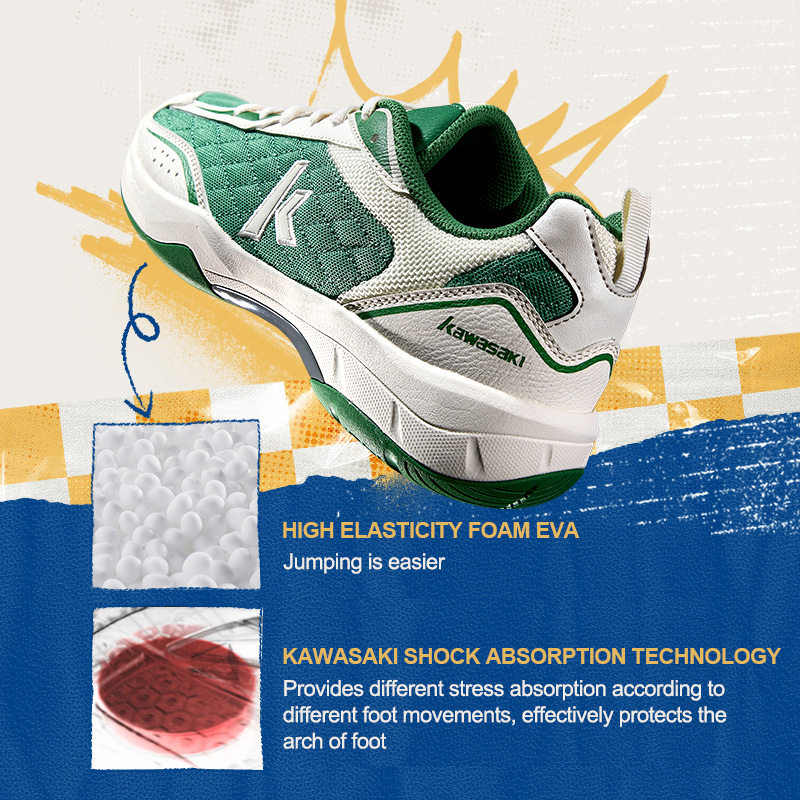 Kawasaki Retro Scarpe da badmi - Table Tennis Zlc recensione e prezzo